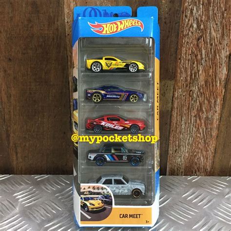 Hot Wheels CAR MEET 2020 Hotwheels 5 Pack Exclusive Hobbies Toys Toys Games On Carousell