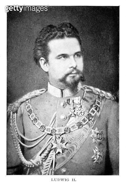 King Ludwig II Of Bavaria Photo Portrait 19th Century German History