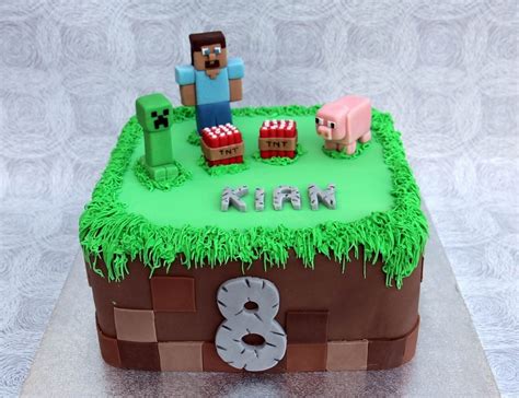 Minecraft Zombie Cake
