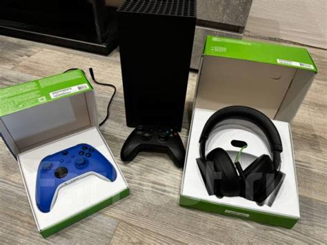 Xbox Series X, 2 геймпада, гарнитура, наушники + подписка, б/у, в ...
