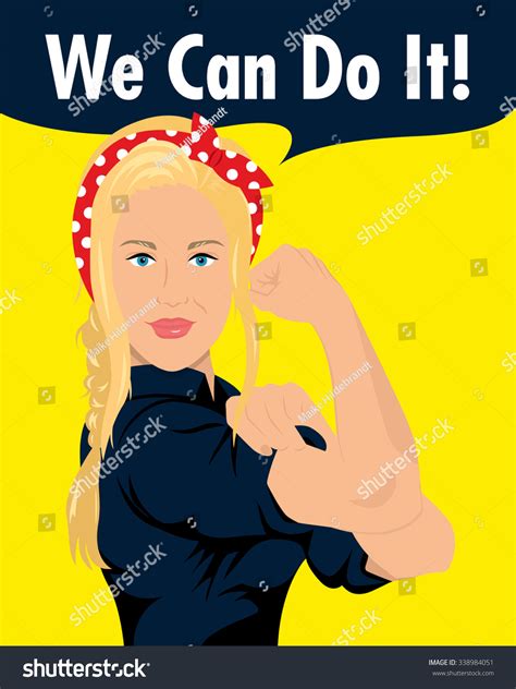 We Can Do Stock Vector Royalty Free 338984051 Shutterstock