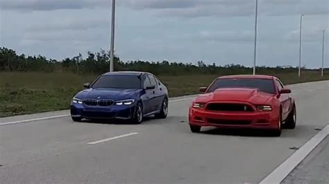 Bmw M340i Dp E50 Ots Vs S197 50 Mustang Fbo E85 Cj Weight Reduction Manual Youtube