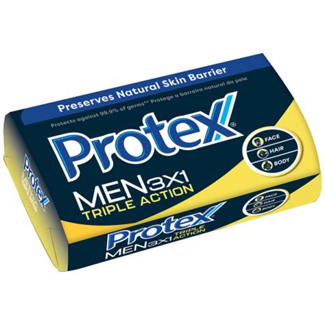 Protex Men 3 In 1 Bar Soap 175g Clicks