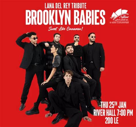 Lana Del Rey Tribute Night By Brooklyn Babies At El Sawy Culturewheel