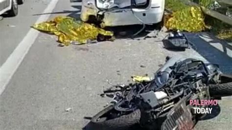 Incidente Sulla Palermo Mazara Moto Contro Auto Due Morti