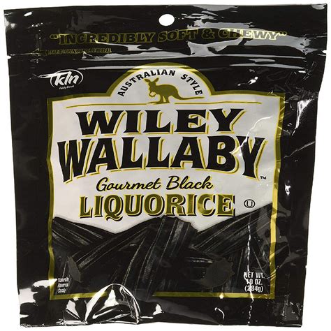 Gourmet Australian Style Liquorice Gourmet Black Liquorice 10 Ounce