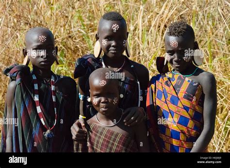 mursi ear  res stock photography  images alamy