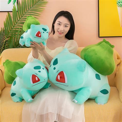 60cm tamanho grande anime bulbasaur venusaur brinquedos de pelúcia