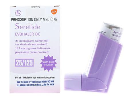 Seretide Evohaler Dc 25 125 Mcg Fluticasone Sal Pharmog