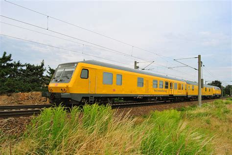 Nachschuss Auf Den Messzug NbZ 94310 Am Zugschluss Steuerwagen D DB 99