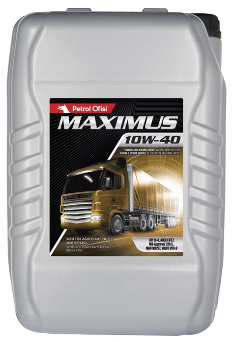 Petrol Ofisi Maximus 10W-40 моторное масло MB 228.5 :: Ойл Трейд ...