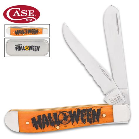 Case Halloween Mini Trapper Pocket Knife With