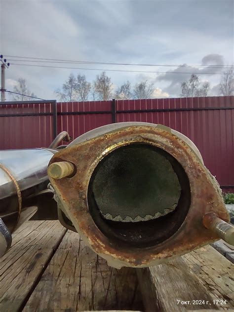 Вставка вместо катализатора "Каткиллер" — Nissan Bluebird (U14), 1,8 л ...