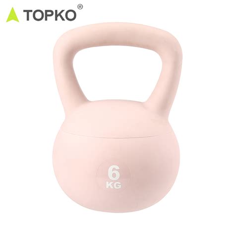 Topko High Quality Pvc Soft Kettlebell Multifunctional Kettle Bell Gym