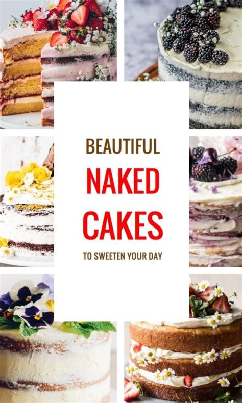 30 Best Naked Cake Recipes What Are Naked Cakes Parade