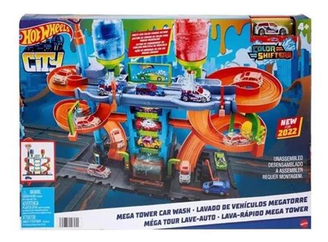 Pista Hot Wheels City Lava R Pido Mega Tower Hdp Frete Gr Tis