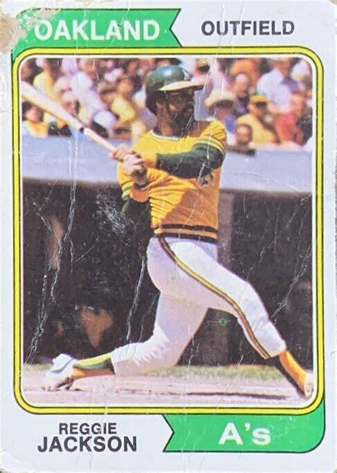 1974 Topps 130 Reggie Jackson EBay