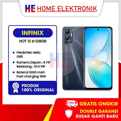 Jual Infinix Hot Gb Garansi Resmi Infinix Tahun Shopee