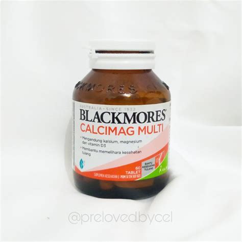 Jual Blackmores Calcimag Multi Isi Tablet Suplemen Untuk Bantu Jaga