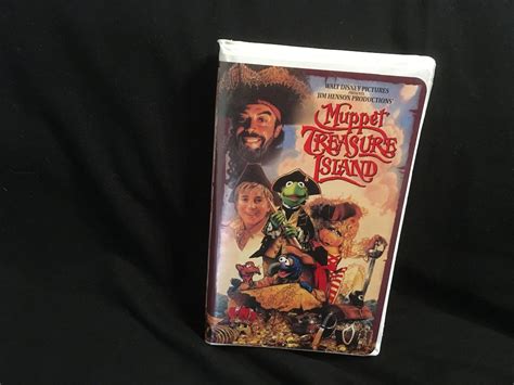 Muppet Treasure Island Walt Disney VHS Tape W/ Case - Etsy