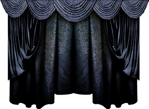 Forgetmenot Blue Curtains