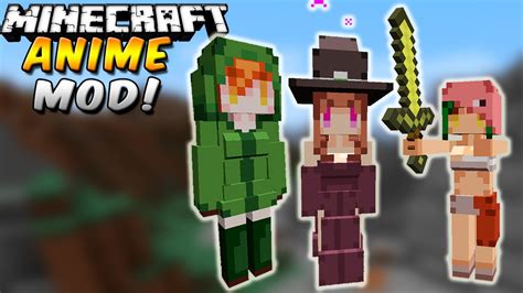 Minecraft Anime Girl Resource Pack Retwomen