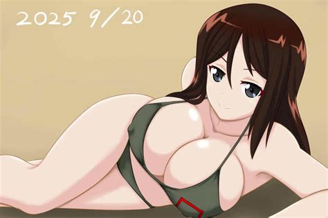 Megi2009 Nonna Girls Und Panzer Girls Und Panzer 1girl Bikini