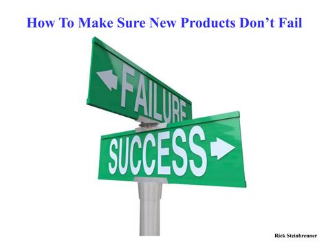 Making Sure New Products Don't Fail | PPT