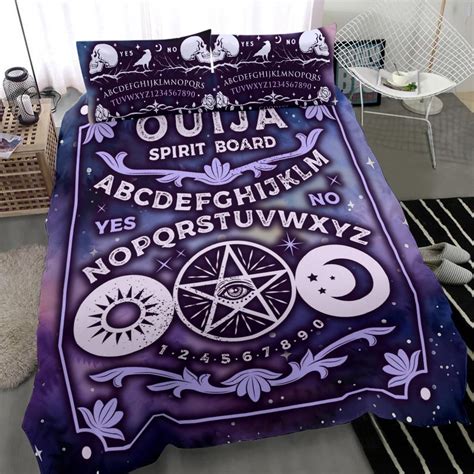 Gothic Ouija Board Bedding Set