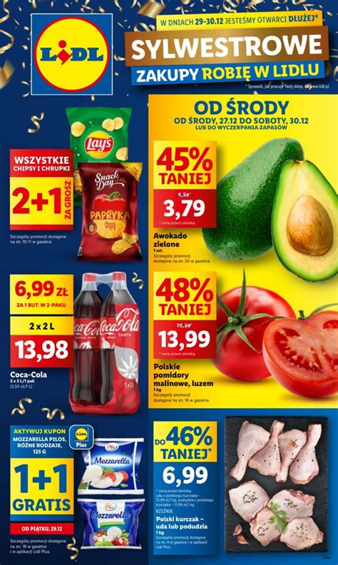 Gazetka LIDL Od 27 12 2023 Do 30 12 2023 Gazetka Oferta