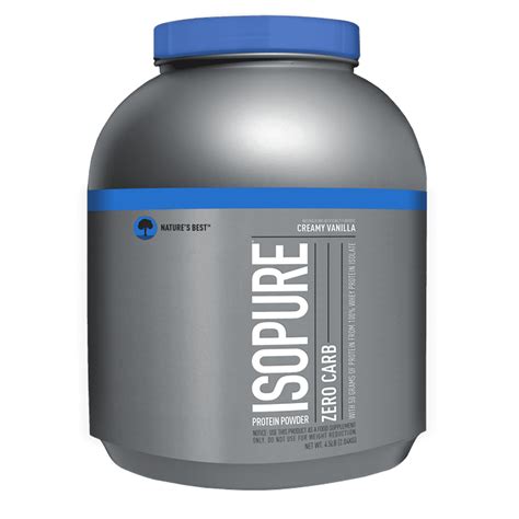 Isopure Zero Carb Protein Powder Vanilla 25g Protein 45lb 72oz