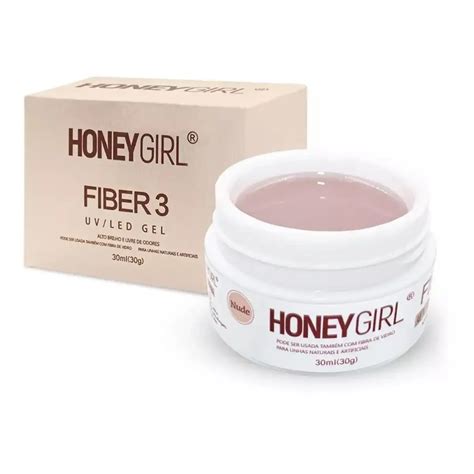Gel Nude Led Uv Alongamento Unhas G Honey Girl Promo