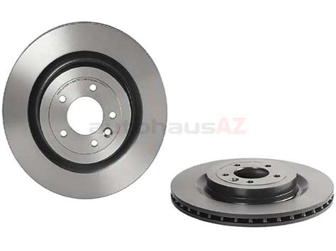 Brembo LR161899, 09B50411 Disc Brake Rotor; Rear - Land Rover