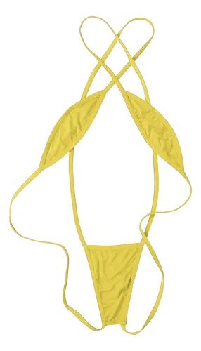 Mini Micro Bikini Tanga Traje De Ba O Para Mujer Conjunto Cuotas Sin Inter S
