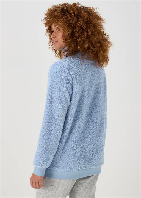 Blue Half Zip Fleece Matalan