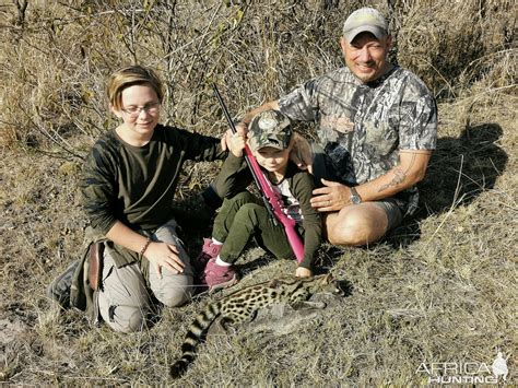 South Africa Hunting Genet Cat | AfricaHunting.com