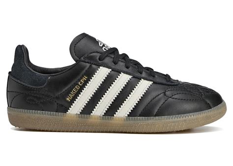 Pre Owned Adidas Originals Samba Og Naked Maha Core Sneakers In Black