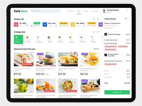 SanPOS - Restaurant POS System on Behance in 2025 | Pos design