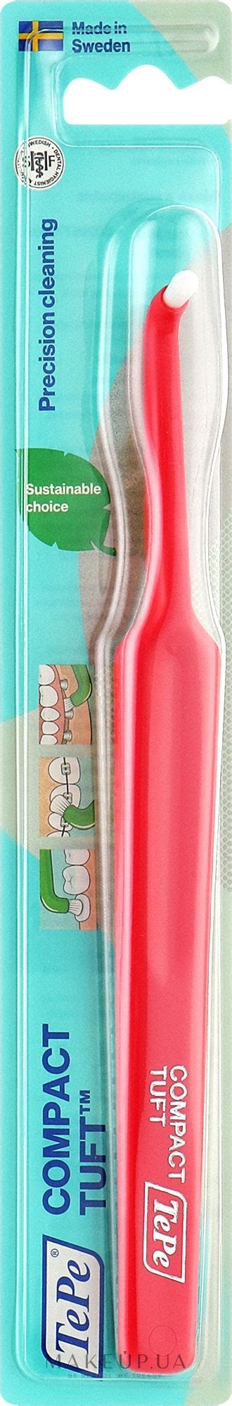 Монопучковая зубная щетка, красная - TePe Tuft Toothbrush: купить по ...