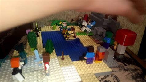 Обзор моего Лего Майнкрафт сервер - YouTube