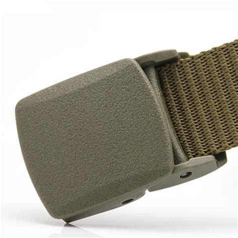 Модные регулируемые мужские ремни, однотонные, с пряжкой, для брюк ...