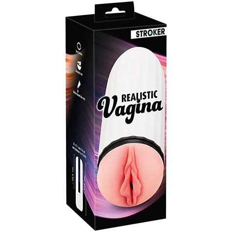 Realistic Vagina мастурбатор вагина в колбе купить в