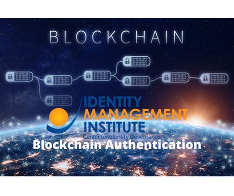 Blockchain Identity Management Identity Management Institute®