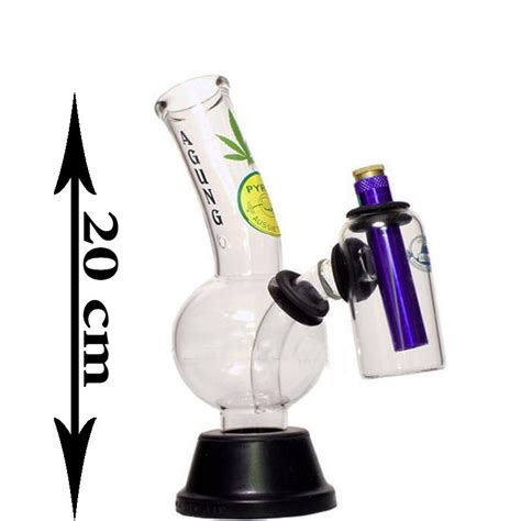 Agung Double Chamber Billy Thick Glass - Bong Mania Australia