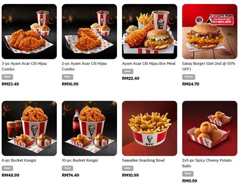 Kfc Menu Malaysia Prices Promos And Review Updated 2025