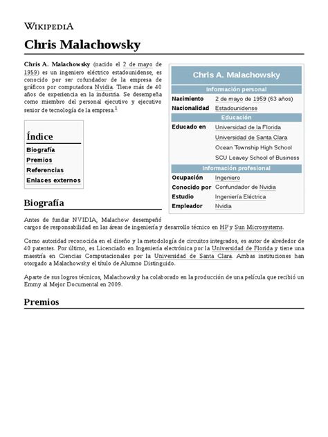 Chris Malachowsky | PDF | Informática