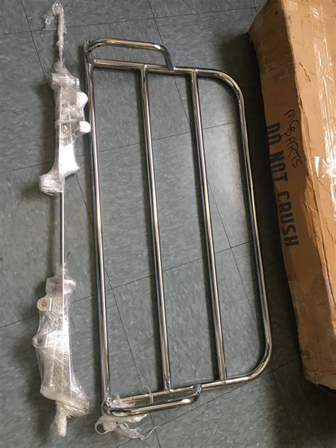 Mgtf Chrome Luggage Rack Amco Rare Sports And Classics