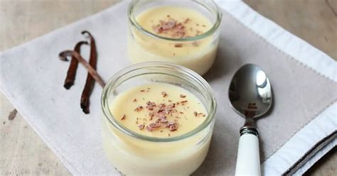 Crème Danette à la vanille au Thermomix Un dessert faciles et