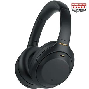 Sony WH-1000XM4, черный - Полноразмерные беспроводные наушники ...