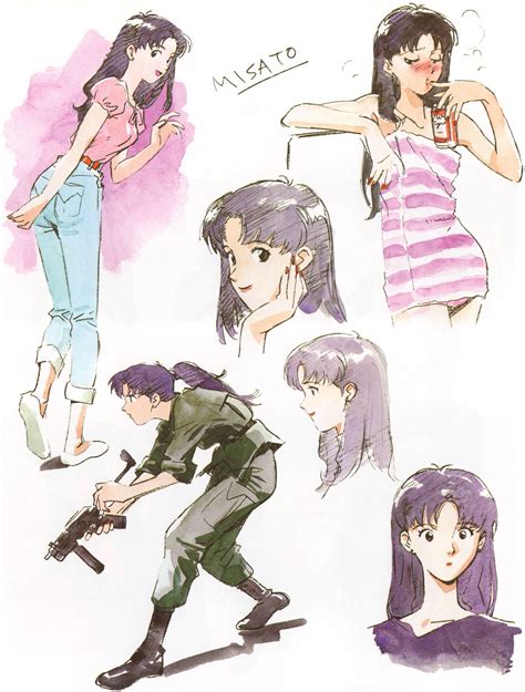 Neon Genesis Evangelion Misato Katsuragi Neon Genesis Evangelion